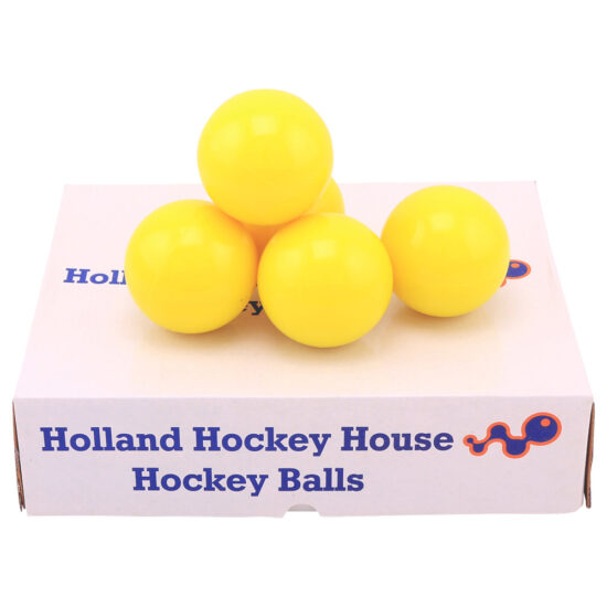 Hockeyballen No Logo - indoor - geel - clubs